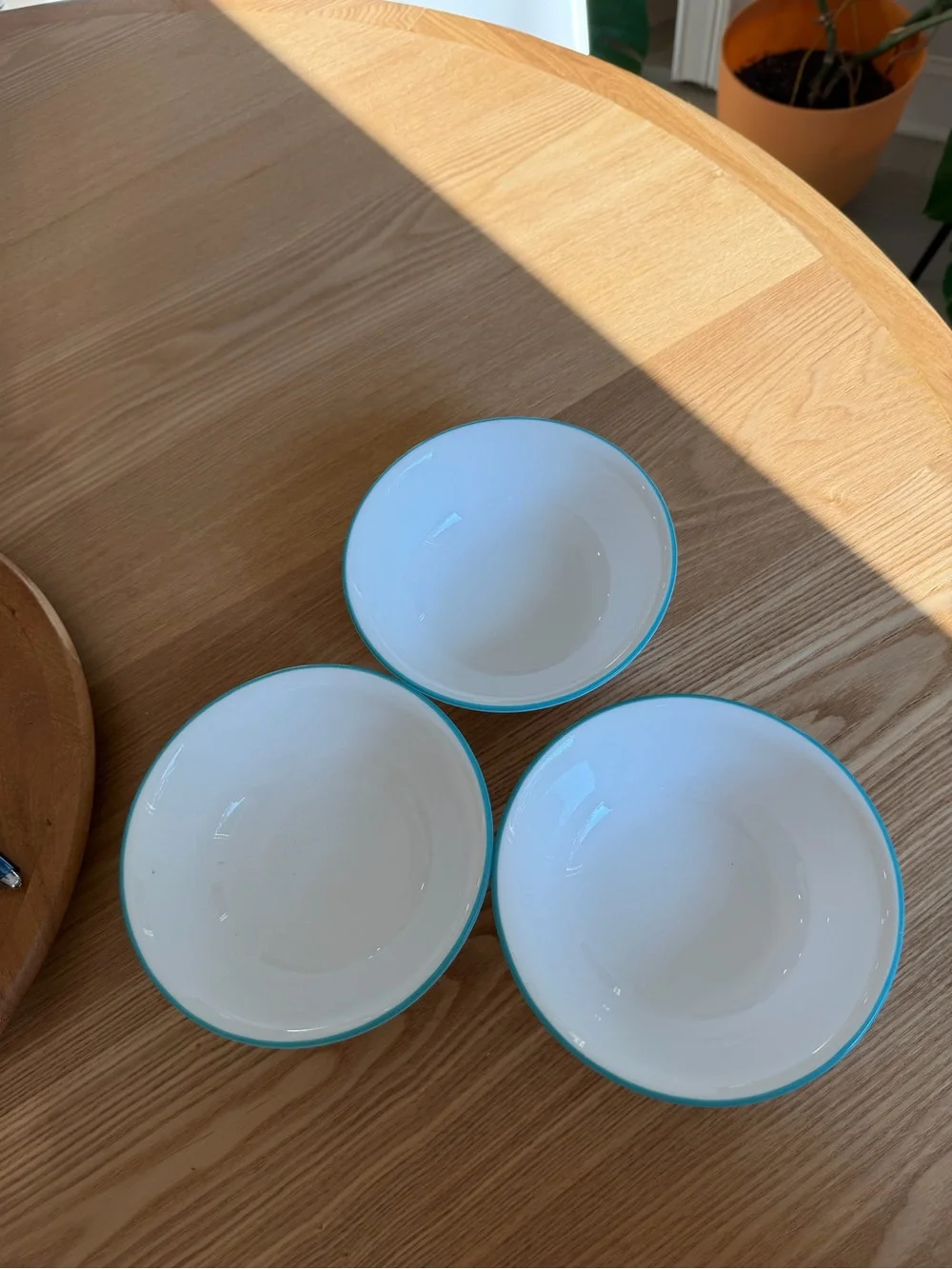 Vintage Corelle Corning Garden Lace Teal dinnerware 9 pc Lot